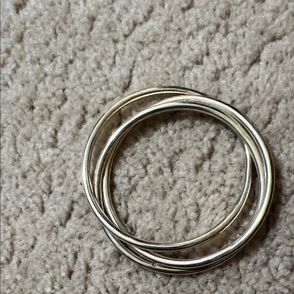 Elegant Lot of Silver Bangle Sets - Picture 2 of 8